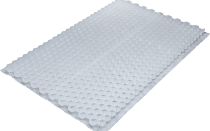 panneau blanc grillé